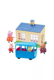 Peppa zestaw szko�a + autobus