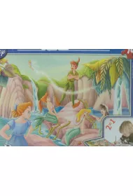 Puzzle dwustronne maxi 108 el. Piotru� Pan Lisciani