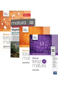 Pakiet Matura 2026. Nowa Teraz matura. Vademecum: J�zyk polski. Zakres podstawowy oraz Historia, J�zyk polski. Wypracowania. Zakres podstawowy i rozszerzony, Nowa Teraz matura. Historia. Zbi�r zada� maturalnych