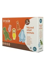 Puzzle Du�e i ma�e zwierz�ta 5 uk�adanek Trixie Baby