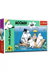 Puzzle 60 el. Muminki nad jeziorem Trefl
