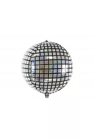 PartyDeco Balon foliowy Kula dyskotekowa 40cm