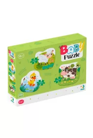 Puzzle 3w1 Zwierz�ta hodowlane Maksik