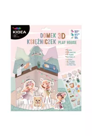 Domek 3D dla ksiniczek KIDEA Derform