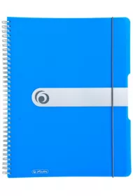 Herlitz Ko�ozeszyt A4 Her Easy Niebieski kratka 80 kartek