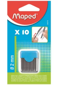 Maped Wk�ady do cyrkli grafity 2 mm 10 szt.
