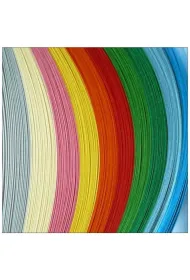 Dekor Art Serwis Paski do quillingu mix-kol 420 x 3 mm 200 szt.