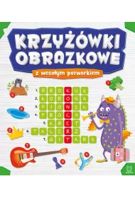Krzy��wki obrazkowe z weso�ym potworkiem