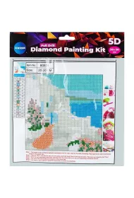 Centrum Diamentowa mozaika - Pe�na - Cat&Lake 20x20cm