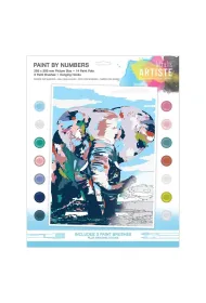 Dalprint Zestaw do malowania du�y - Artiste - Noble Elephant 29.5x39.5cm