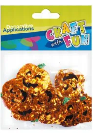 Craft with Fun Ozdoba dekoracyjna materia� Dynia 10 szt.