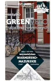 Wojew�dztwo warmi�sko-mazurskie. Cz�� zachodnia. Nie tylko Green Velo. Mapa tras rowerowych