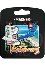 Pan Dragon Magnes I love Poland Ko�obrzeg ILP-MAG-C-KOL-28