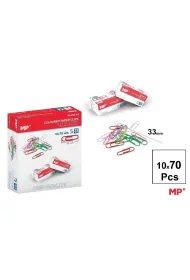 Mp Main Paper Spinacze biurowe kolorowe 33mm 700 szt.