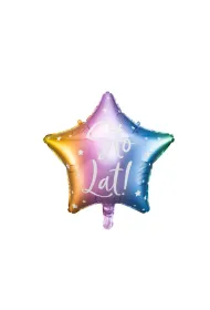 PartyDeco Balon foliowy Sto Lat! 40cm