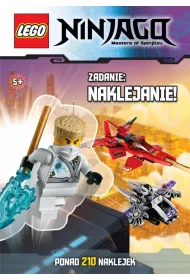 LEGO NINJAGO. Zadanie: naklejanie. 210 naklejek