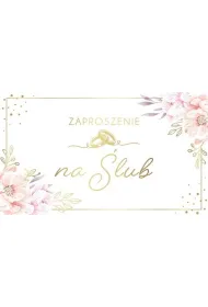 Armin Style ZAPROSZENIE SLUB 160X95 Z KOP AS ZP-107 OP10SZT
