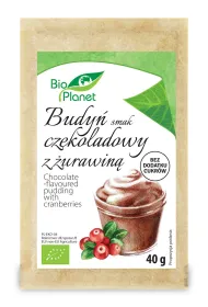 Bio Planet Budy� o smaku czekoladowym z �urawin� 40 g Bio