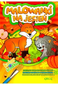 Malowanki z kolorowym wzorem na jesie�