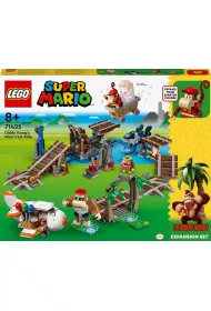 LEGO Super Mario Przejadka wagonikiem Diddy Konga — zestaw rozszerzajcy 71425