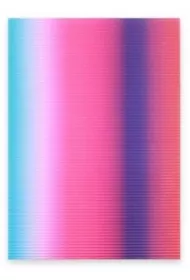 Penword Tektura A4 falista rainbow 10 szt.