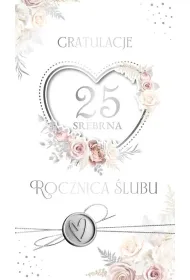 Armin Style Karnet Rocznica �lubu 25