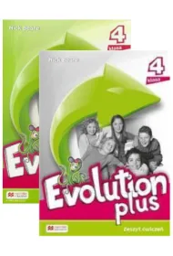 Evolution Plus 4. Ksi��ka ucznia oraz zeszyt �wicze�. J�zyk angielski. Szko�a podstawowa