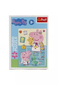 Puzzle 20 el. miniMAXI Beztroski dzie� Peppy 4 Trefl