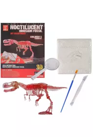 Wykopaliska paleontolog szkielet dinozaura Trifox