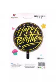 Mk Trade Balon foliowy Happy Birthday, 46 cm BCF-924