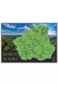 Mapa Zdrapka - Beskid �l�ski