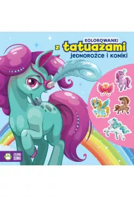 Jednoro�ce i koniki. Kolorowanki z tatua�ami