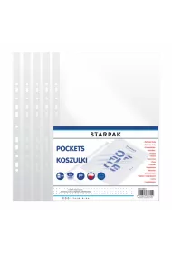 Starpak Koszulka A4 krystaliczna 100 szt.