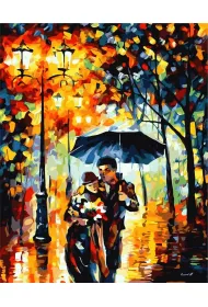 ArtiFly Malowanie po numerach - Jesienna randka 40x50cm