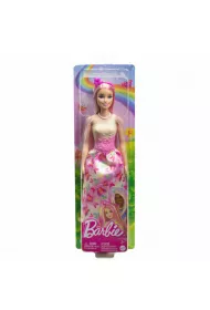 Barbie ksi�niczka w r�owym stroju Mattel