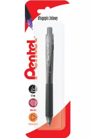 Pentel D�ugopis �elowy K437 czarny 0.7mm