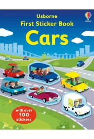 First Sticker Book Cars wer. angielska