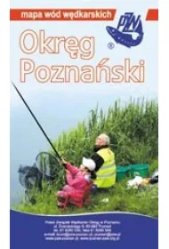 Mapa w�d w�dkarskich PZW Okr�g w Poznaniu 1:7 000