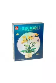 Klocki kwiaty - Orchidea