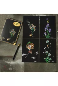 Twoje Hobby Flowers. Magiczna zdrapka - wydrapywanka 20.0 x 14.0 cm