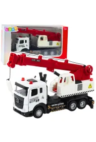 Ci�ar�wka z d�wigiem metalowa kabina regulowana LeanToys