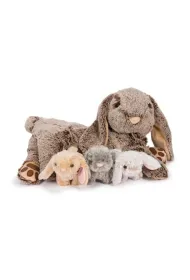 Kr�lik mama z 3 m�odymi kr�likami Cozy Noxxiez