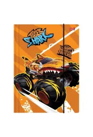 St. Majewski Teczka z gumk A4 Hot Wheels