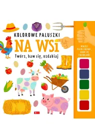 Na wsi. Kolorowe paluszki