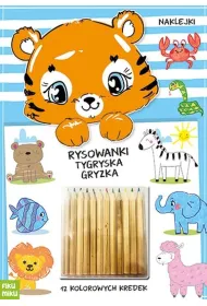 Rysowanki tygryska Gryzka