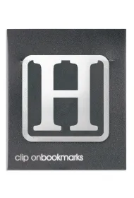 If Metalowa zak�adka - Litera H Clip-on