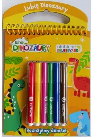 Poznajmy dinusie. Lubi� Dinozaury. Ulubione kolorowanki