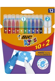 Bic Flamastry Colour & Erase 880507 12 szt.