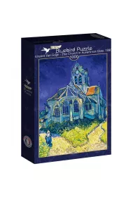 Puzzle 1000 el. Van Gogh, Ko�ci� w Auvers Bluebird Puzzle