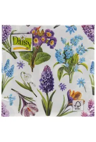 Serwetka papierowa 3warstwowa 33x33 Kwiaty op20szt POL MAK SDOG009801